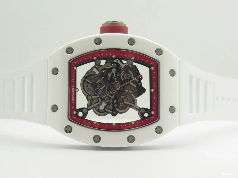 MIROTIME 0128 Youthful Pilot Spitfire 3878 Chrono BP Gray Dial SS On Black Leather Strap A 7368